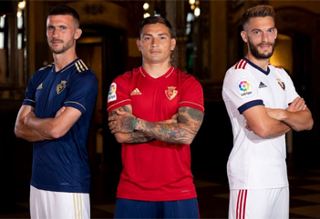 Osasuna football shirts 2020-21